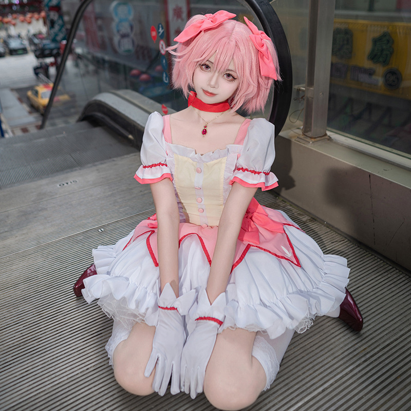Anime Cosplay Diy - 마법소녀 마도카 마기카 코스프레 의상, 카나메