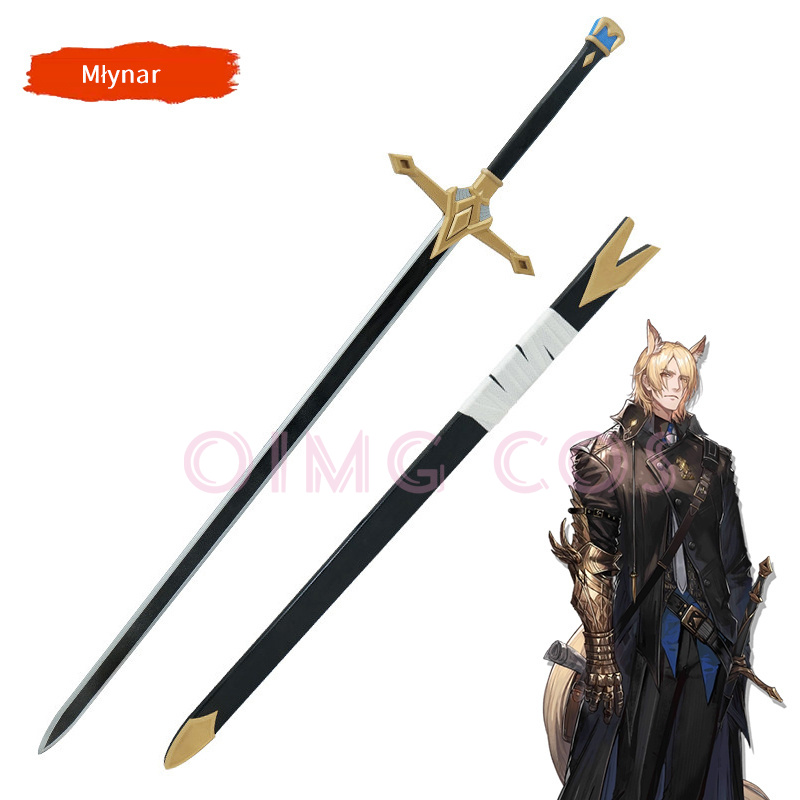 Anime Cosplay Sword - Arknights Mlynar 코스프레 소품 모델 칼과