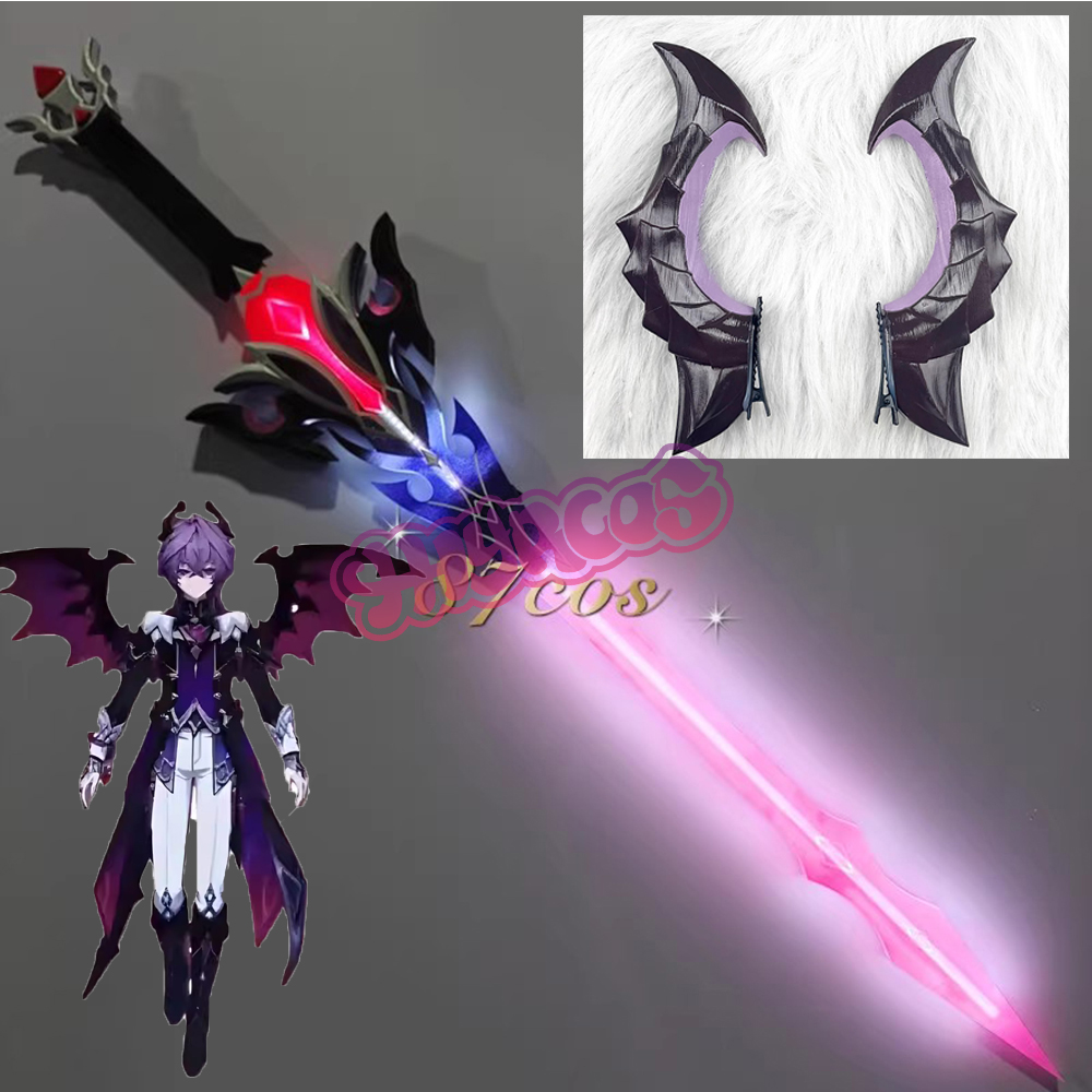 Anime Cosplay Sword - 115CM 듀린 검 겐신 임팩트 발광