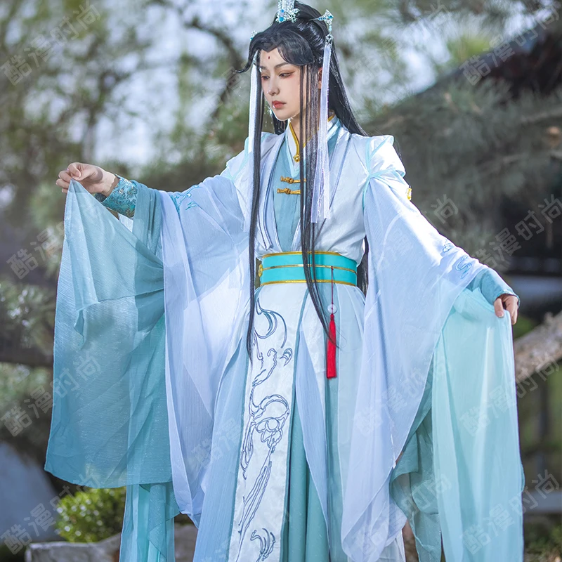 시칭쉬안 코스프레 의상 펑시 님니앙 한푸 애니메이션 천 - Anime Cosplay Female Characters 리뷰 및 가격