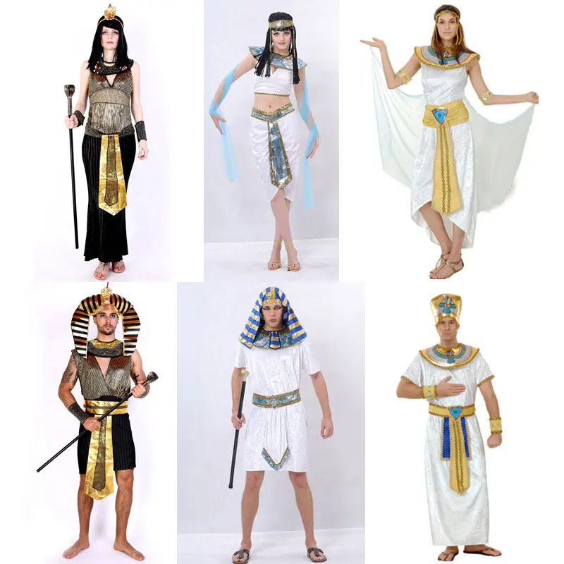 할로윈 의상 고대 이집트 이집트 파라오 왕 황후 클레오 - Egypt Cosplay Anime 리뷰 및 가격