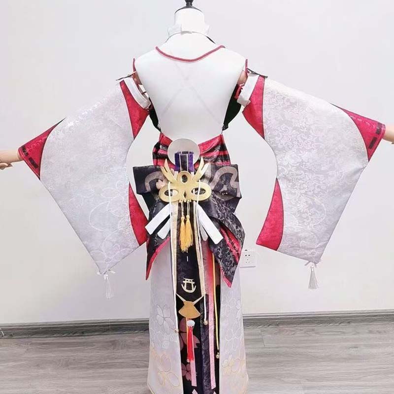 Yae Miko Guuji Yae 코스프레 풀 세트,  - Violet Evergarden Dress 리뷰 및 가격
