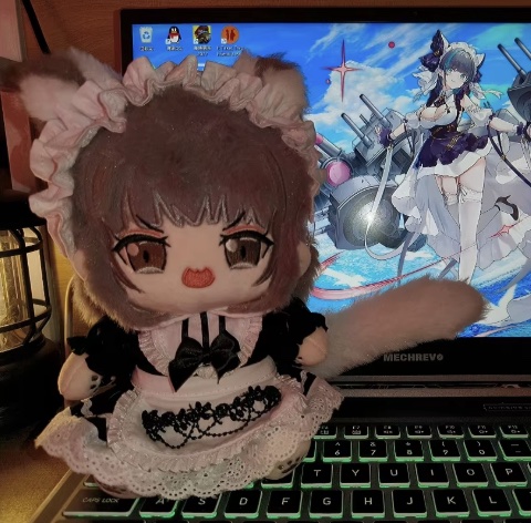 20cm 아주르 레인 HMS 체셔 드레스업 플러시 인형 - Anime About Cosplay Girl 리뷰 및 가격
