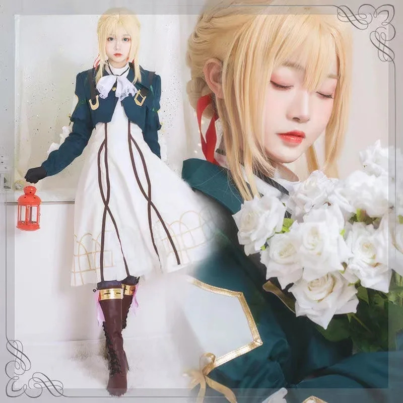 애니메이션 바이올렛 에버 가든 코스프레 드레스 베스 티 - Violet Evergarden Dress 리뷰 및 가격