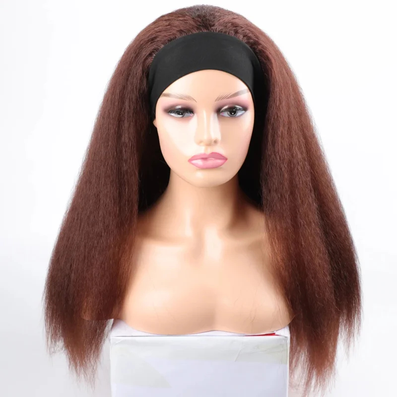 2026 흑인 여성을위한 합성 긴 변태 스트레이트 헤드 - Anime Cosplay Long Black Hair 리뷰 및 가격
