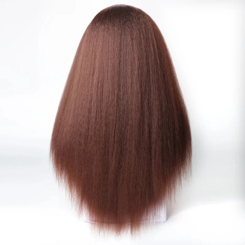 2026 흑인 여성을위한 합성 긴 변태 스트레이트 헤드 - Anime Cosplay Long Black Hair 리뷰 및 가격