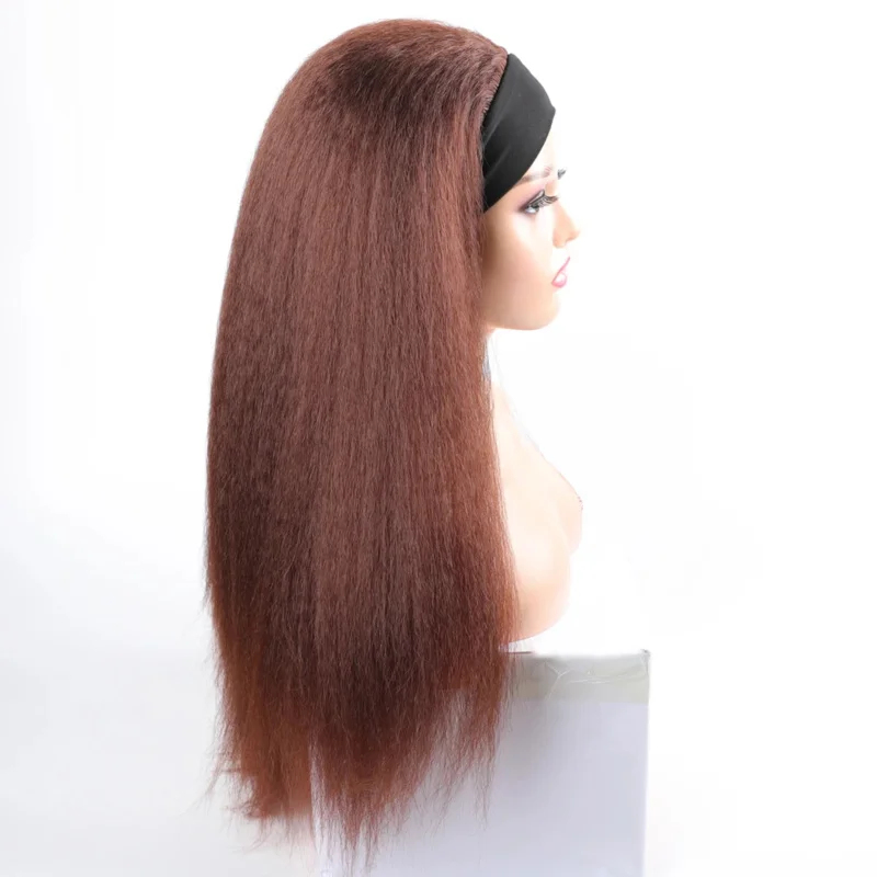 2026 흑인 여성을위한 합성 긴 변태 스트레이트 헤드 - Anime Cosplay Long Black Hair 리뷰 및 가격
