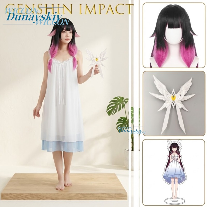 Genshin Impact Columbina Damse - Anime Cosplay Eyes 리뷰 및 가격