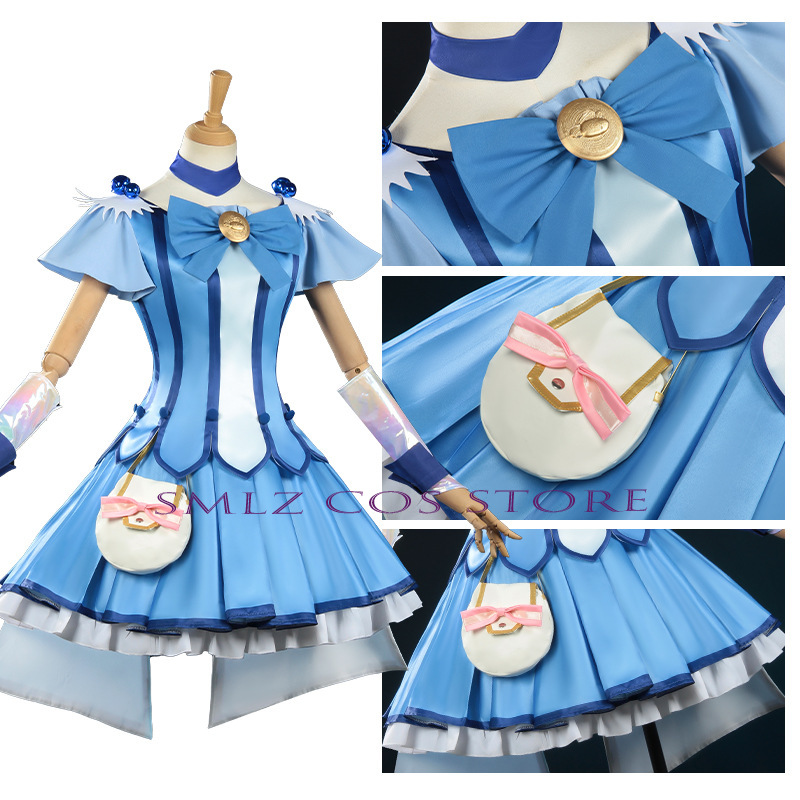 큐어 뷰티 코스프레 애니메이션 스마일 글리터 브리즈 큐 - Anime Cosplay Female Characters 리뷰 및 가격