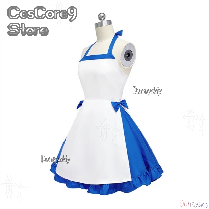 블루 캐릭터 드레스 제노 여름 할로윈 후 풀 코스프레  - Zenos Anime Cosplay 리뷰 및 가격