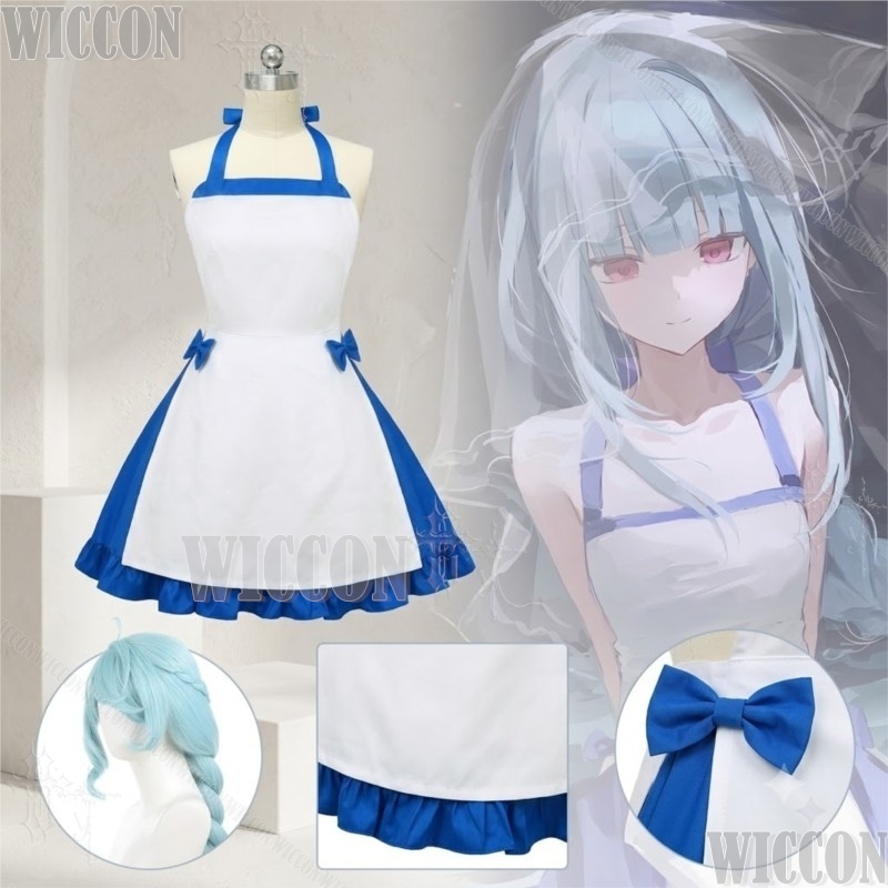 블루 캐릭터 드레스 제노 여름 할로윈 후 코스프레 의상 - Zenos Anime Cosplay 리뷰 및 가격