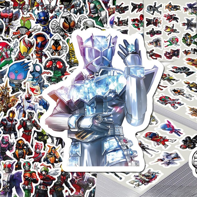 103Pcs 가면 라이더 Ins 미적 귀여운 만화 스티 - Anime Cosplay Diy 리뷰 및 가격